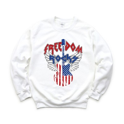 Simply Sage Market Women's Graphic Sweatshirt Freedom Rocks