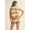 Women's Tie Dye Knit Top - MIOU MUSE - 2 of 2