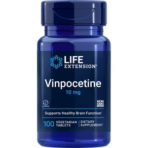 Vinpocetine 10mg by Life Extension  -  100 Tablet - 1 of 2