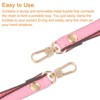 Unique Bargains Leather Removable Wallet Keychain Bag Replacement Wristlet Strap - 4 of 4