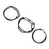 Unique Bargains Elegant Bracelet Scrunchies Hair Elastic Band 3 Pcs - 4 of 4