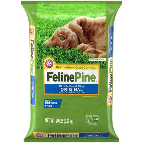 Feline Pine Natural Cat Litter - 20lbs : Target