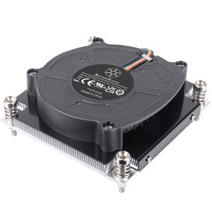 SilverStone Technology   Xenon 1U COOLING-Aluminum-8015Blower-H27mm-Intel LGA1700 - 1 of 4