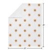 Sweet Jojo Designs Gender Neutral Baby Security Blanket Boho Sun White and Orange - 4 of 4