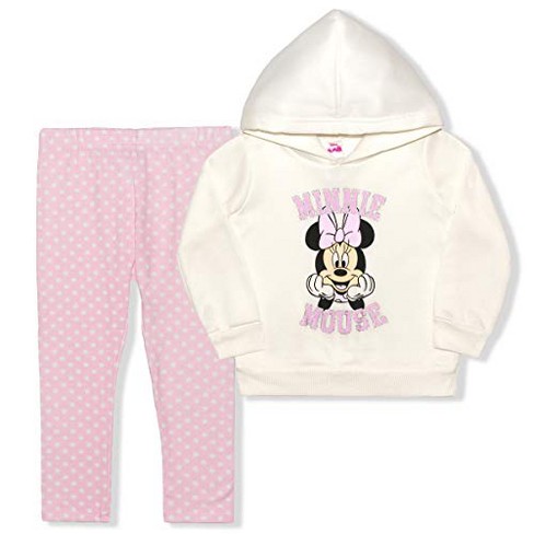 Disney Moana Toddler Girls Pullover Hoodie And Leggings Outfit Set White 3t  : Target