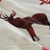 Bedsure Christmas Duvet Cover Set – Reversible Buffalo Check Plaid Bedding - 4 of 4