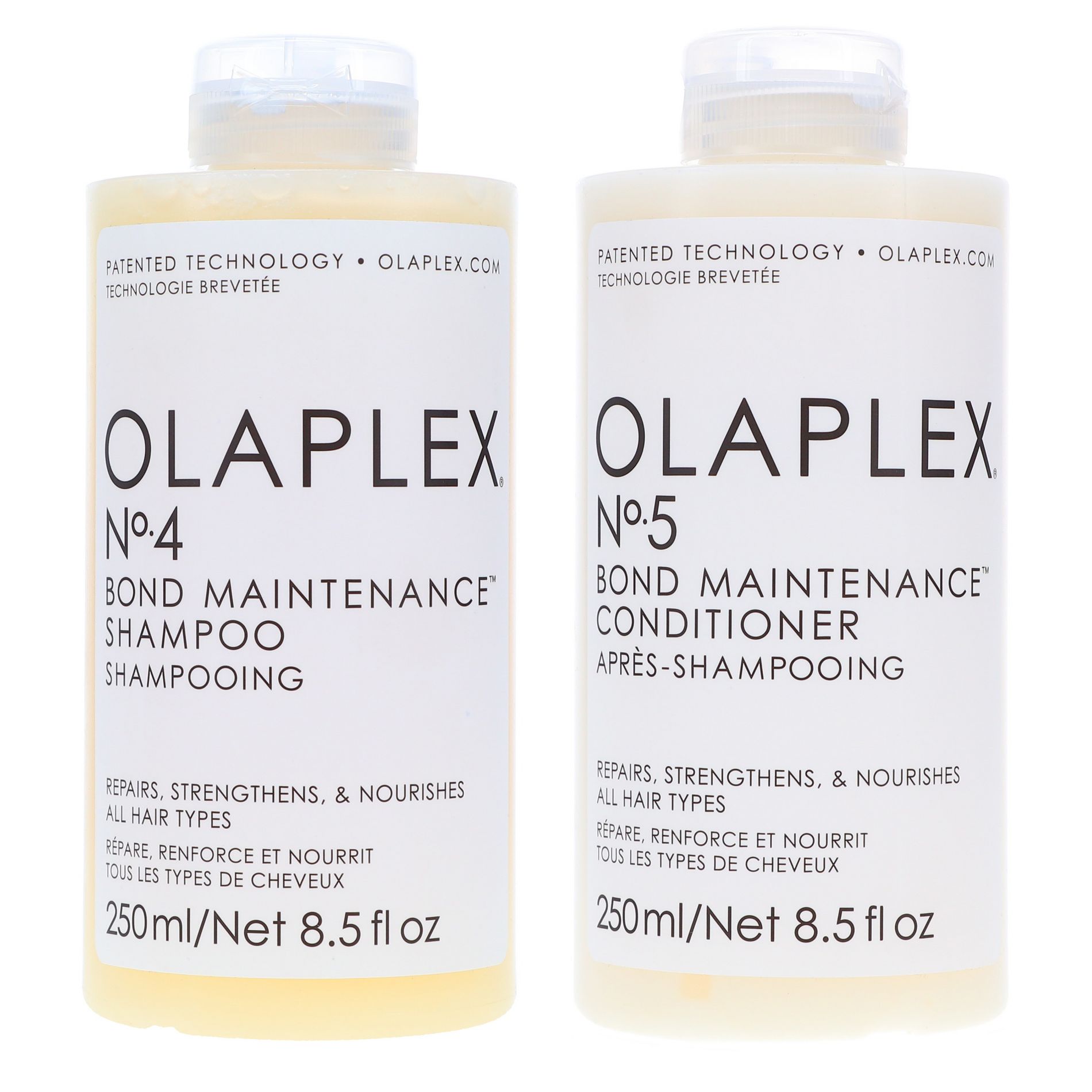 Olaplex No.4 Bond Maintenance Shampoo 8.5 oz & No.5 Conditioner 8.5 oz Combo Pack