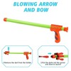 WhizMax Bow and Arrow for Kids, Kids Archery Toy Set Includes 2 Bows,12 Suction Cup Arrows - 4 of 4