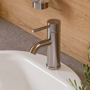 ALFI  AB1433-BN Brushed Nickel Single Lever Bathroom Faucet - 1 of 4