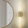 Rennnsan Veirune 27"H Hardwired Linear Modern LED Dimmable Wall Sconce - 2 of 4