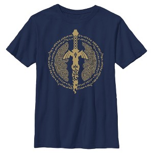 Boy's Nintendo The Legend of Zelda: Tears of the Kingdom Master Sword Icon T-Shirt - 1 of 4