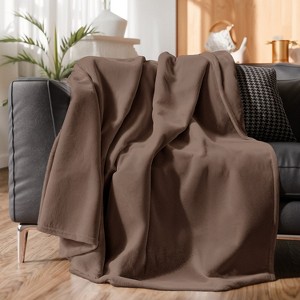 Ultra Soft 300gsm Fleece Blanket - CGK Linens - 1 of 4