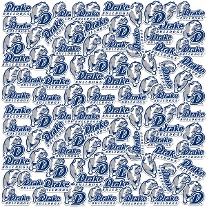 Drake University 100Ct Sticker Packs Miscellaneous 100 Ct. Sticker Pack - 1 of 4