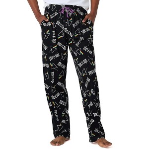 Seven Times Six Pink Floyd Pajama Pants Mens Band Prism Lounge Sleepwear PJ Bottoms - 1 of 4