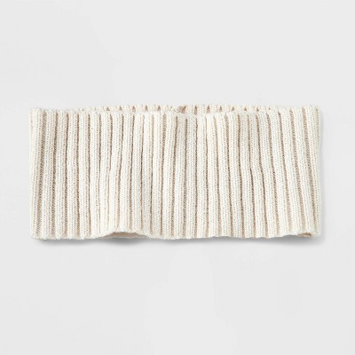 Ribbed Headband - Universal Thread™ Cream