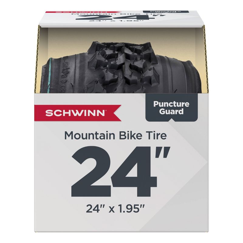 Schwinn 24&#34; Mountain Bike Tire - Black, 1 of 9