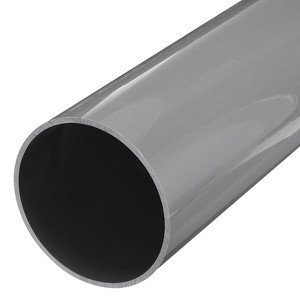 Unique Bargains High Impact Water Plumb Cable Sleeve PVC Rigid Round Pipes 20" Length - 1 of 4