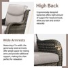 Outdoor Patio Swivel Chair Swivel Rocker Patio Chairs with 5 Inch Cushion - 4 of 4