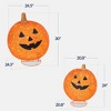 Best Choice Products 2pc Lighted Pop-Up Outdoor Halloween Pumpkin Set, Fall Holiday Decoration w/ 130 LED Lights, 8 Light Functions - 2 of 4