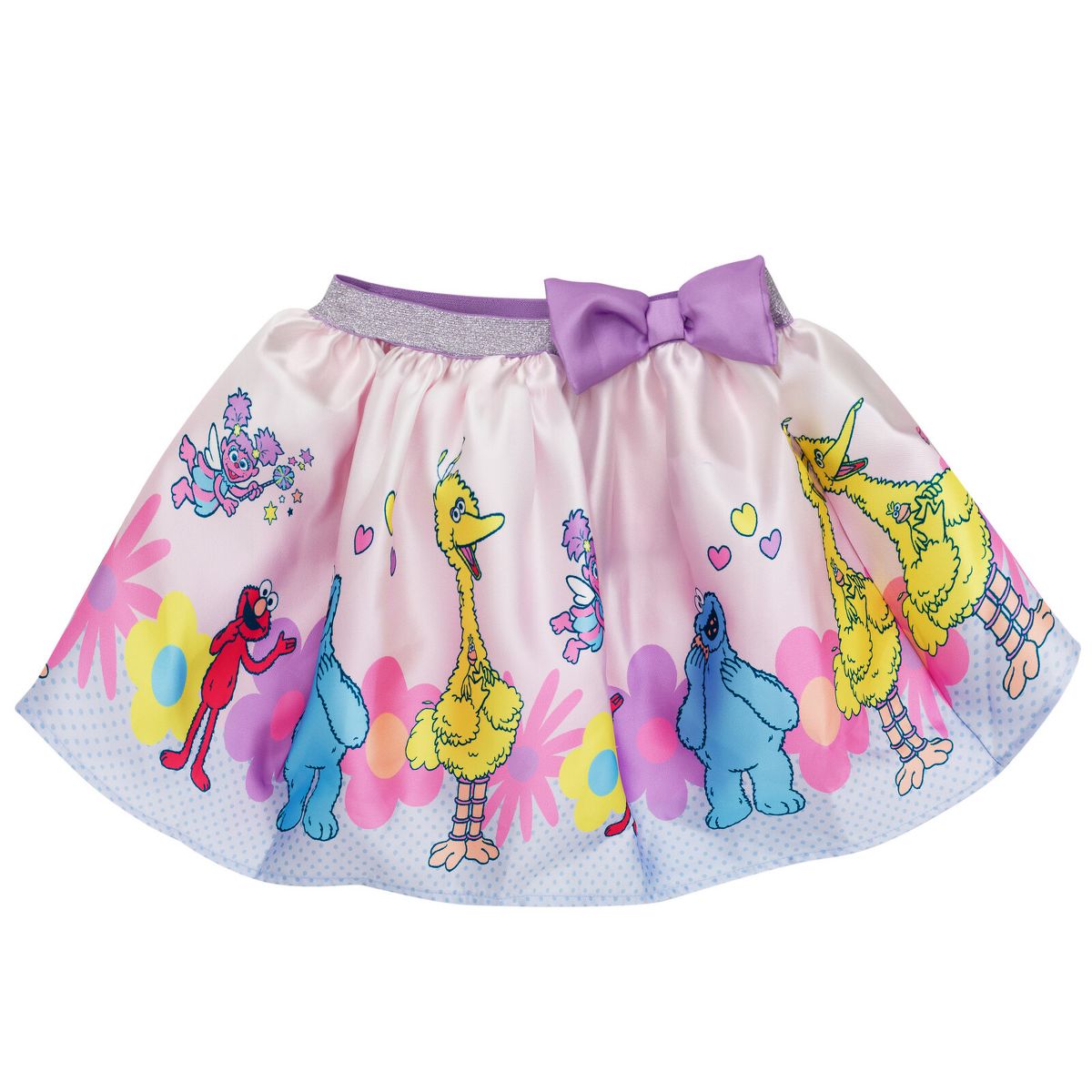 Sesame Street Baby Girls Tank Top and Satin Skirt Outfit Set Infant - thumbnail 4