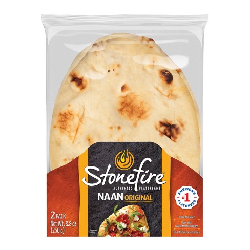 Stonefire Original Naan Bread - 8.8oz/2ct : Target