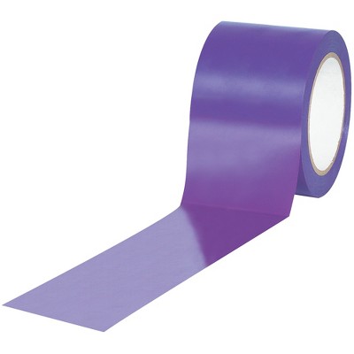 Tape Logic Solid Vinyl Safety Tape 6.0 Mil 3" x 36 yds. Purple 16/Case T9336P