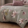 Bebejan Purple Lilies 100% Cotton 5-Piece Reversible Comforter Set - 4 of 4
