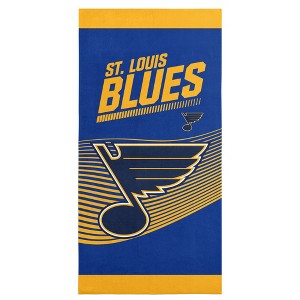 Sweet Home Collection NHL St. Louis Blues 30" x 60" Beach Towel - 1 of 3