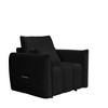 CAVINAS Sofa Chair Teddy Fabric Upholstered Lounge Chair Sofa with Pillows - 2 of 4
