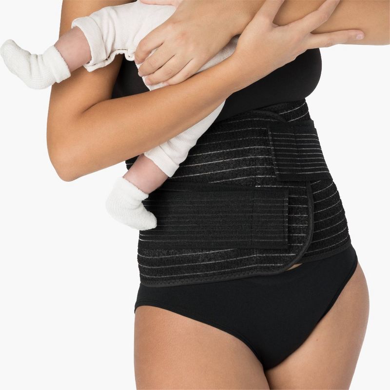 Upspring Shrinkx Postpartum Belly Wrap with Bamboo Charcoal Fiber, 3 of 11