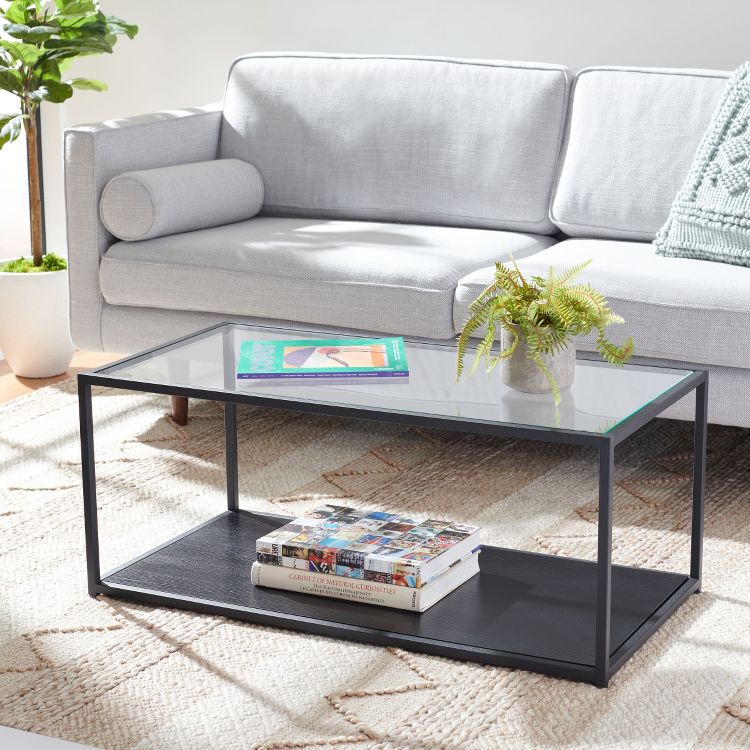 Ackley Coffee Table - COF2000A - Black - Safavieh : Target