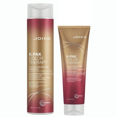 Joico K-PAK Color Therapy Color-Protecting Shampoo (10.1 oz) & Conditioner (8.5 oz) Duo Set | Argan Oil For Color-Treated Hair Kit