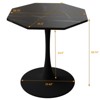 31.50" Tulip Table in Mid-Century Style, Tall Dining Table for 2-4, Round Pedestal Dining Table - 2 of 4