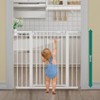 BabyBond 27-43 Inches Baby Gate for Stair and Doorway,with Extenders and Pressure/Hardware Mounting Kit, 36" Tall - 2 of 4