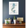 Mermaid at Heart by Kate Sherrill, Ready to Hang Framed Print, White Frame - 2 of 3