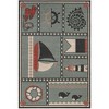 Unique Loom Outdoor Coastal Collection Area Rug - Nautiscape - 2 of 4
