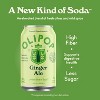 Olipop Prebiotic Soda Pop, Ginger Ale, Pantry Pack Packed With Prebiotics, Fiber, And Botanicals, Gluten Free, Vegan, Gmo Free, 12oz (Pack of 12) - image 3 of 4