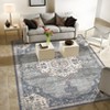 Vintage Oriental Distressed Rug Machine Washable Rug Non Slip Rug - 2 of 4