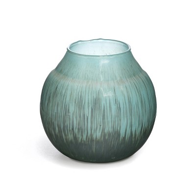 Park Hill Collection Caspian Glass Round Vase