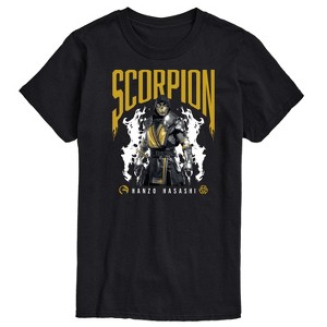 Men's - Mortal Kombat - Scorpion Hanzo Hasashi Short Sleeve Graphic T-Shirt - 1 of 4