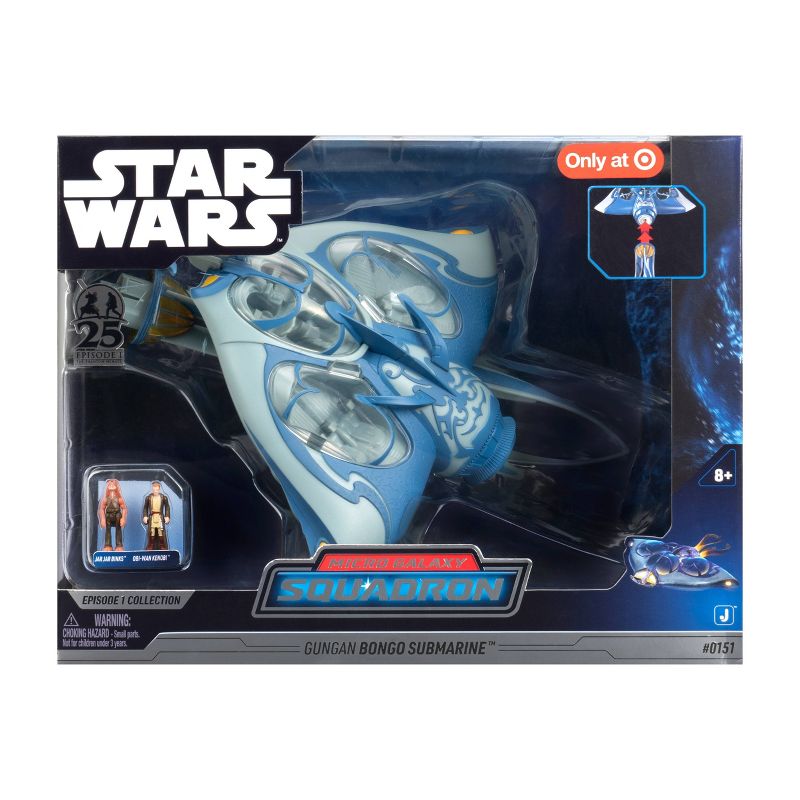 Star Wars Micro Galaxy Squadron Gungan Bongo Submarine and Mini Figure Set (Target Exclusive), 3 of 13