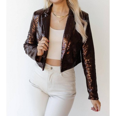 Women's Maci Sequin Blazer - DO+BE