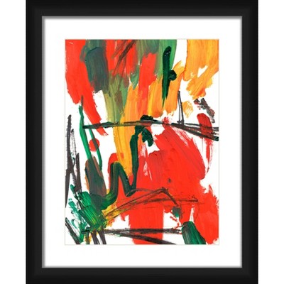 18" x 22" Matted to 2" Memory Framed Black - PTM Images