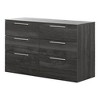 South Shore Step One Essential 6 Drawer Double Dresser: Contemporary Storage, Laminated Particle Board - 2 of 4
