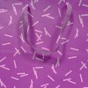 Bows And Sparkles XL Confetti Gift Bag Purple - 3 of 3