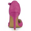 Allegra K Women's Rounded Toe Stiletto High Heel T-Strap Dress Pumps - 3 of 4