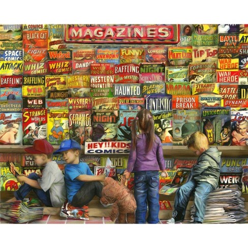 Springbok Spring and Summer: Comic Book Heaven Puzzle 1000pc - image 1 of 3