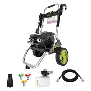 Sun Joe 2200 PSI Electric Pressure Washer w/ Foam Cannon & Nozzles