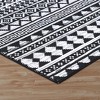 Coucheta Modern Geometric Area Rug Machine Washable Non-Slip Low Pile Carpet for Living Room Bedroom,  Multi-Color & Size - 4 of 4