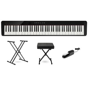 Casio PX-S1100 Privia Digital Piano Essentials Bundle Black - 1 of 4